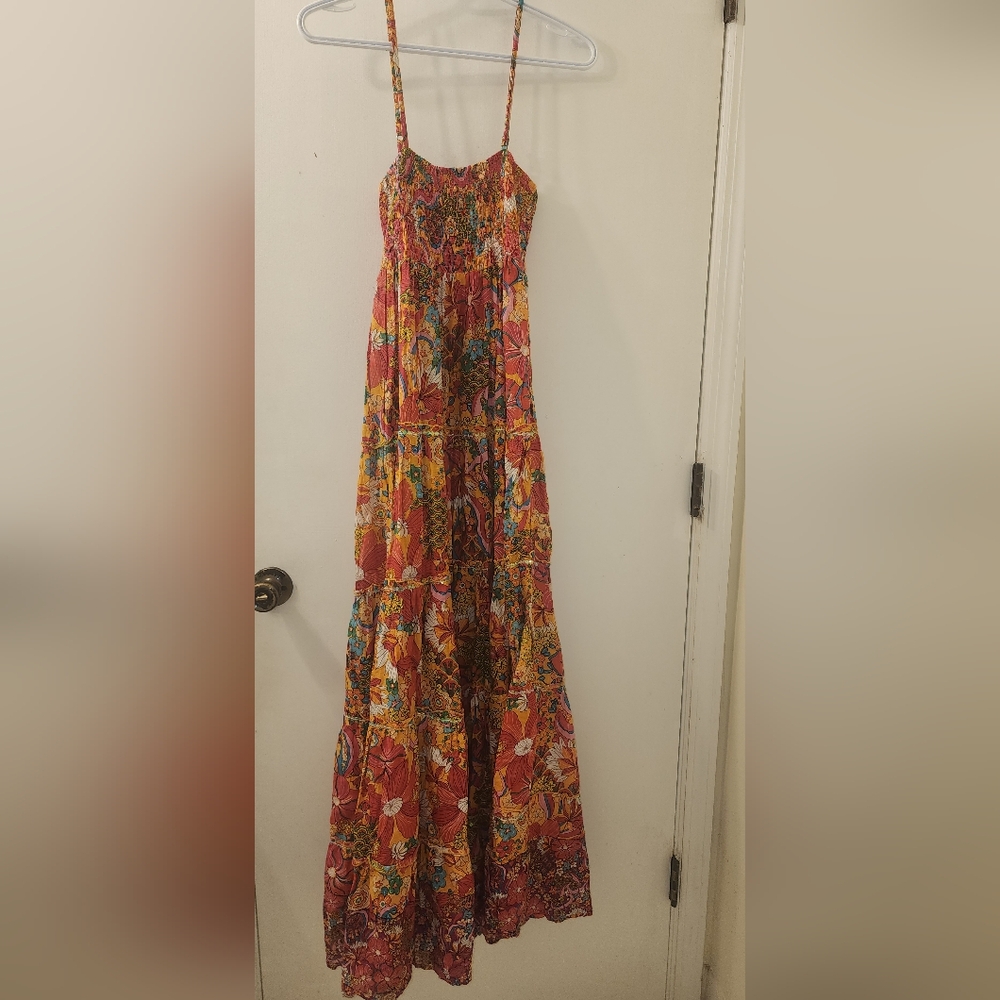 Ranees Floral Maxi Dress - Multicolor‎